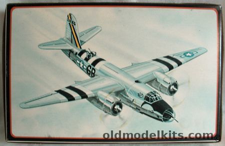 AMT-Frog 1/72 Martin Marauder II (B-26C) - USAF / France / South Africa, 3803-100 plastic model kit